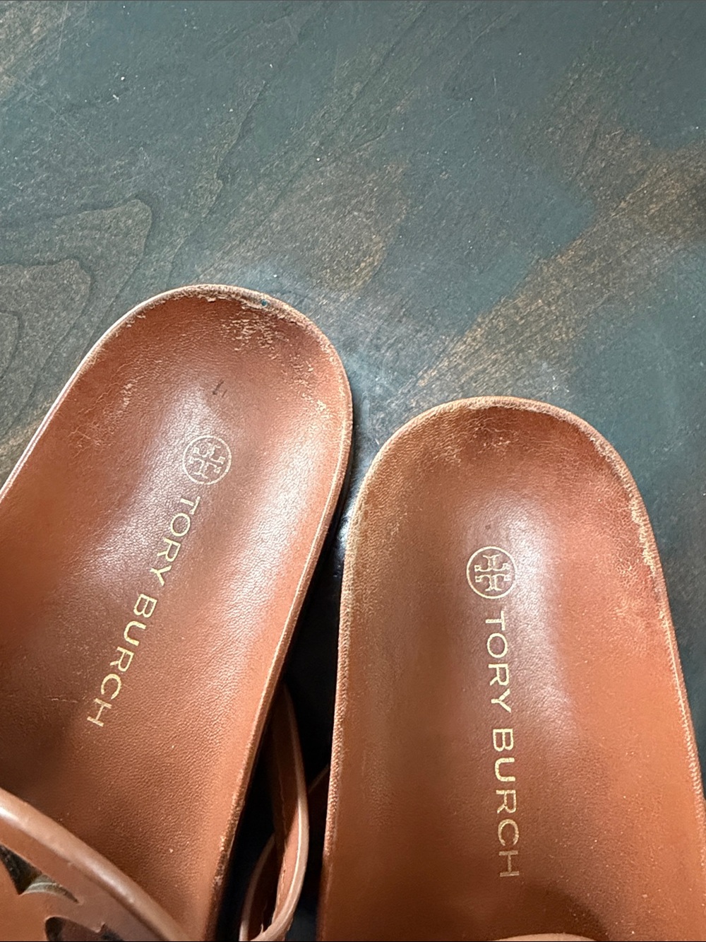 Tory Burch Cloud Miller - Aged Camello - Size 9 - Picture 3 of 9